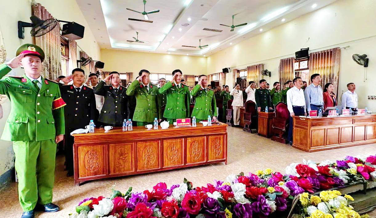 CÔNG AN XÃ VIỆT XUYÊN CÔNG BỐ QUYẾT ĐỊNH ĐIỀU ĐỘNG CÁN BỘ