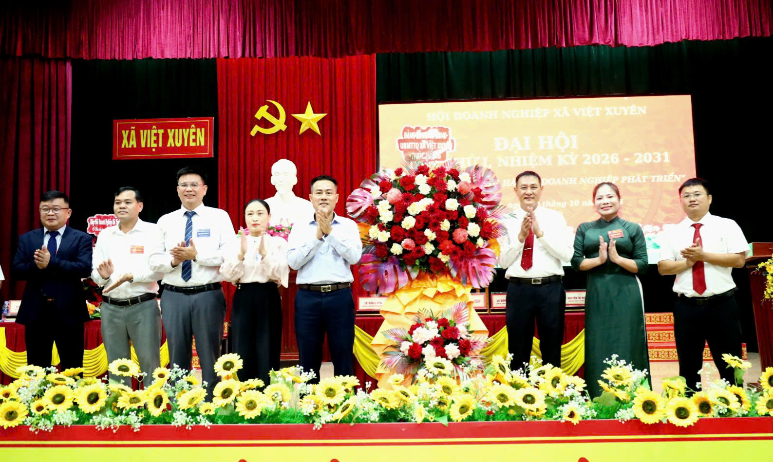 Việt Xuyên tổ chức Đại hội Hội Doanh nghiệp lần thứ nhất nhiệm kỳ 2026 - 2031
